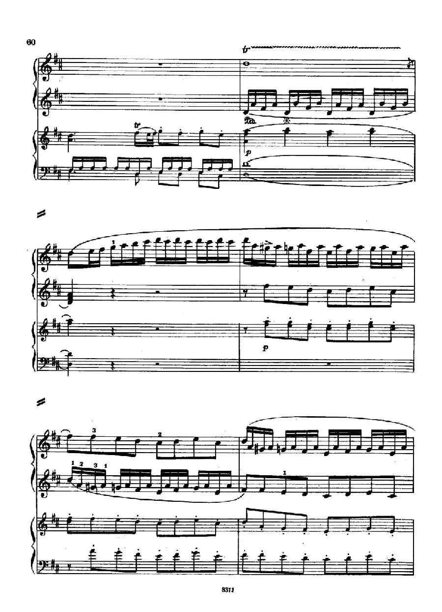 Concerto no 5 K 175 - 2 Piano（Ⅰ）