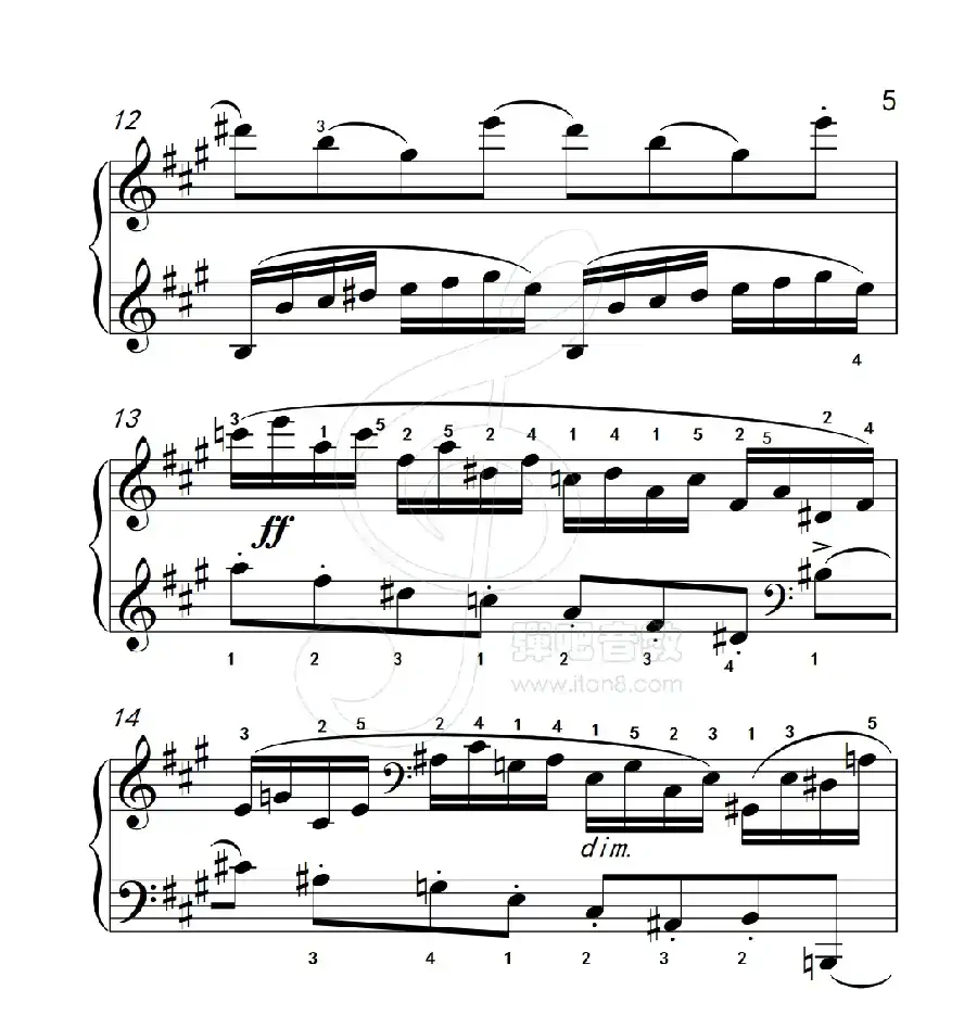 练习曲 40(克拉莫钢琴练习曲60首)