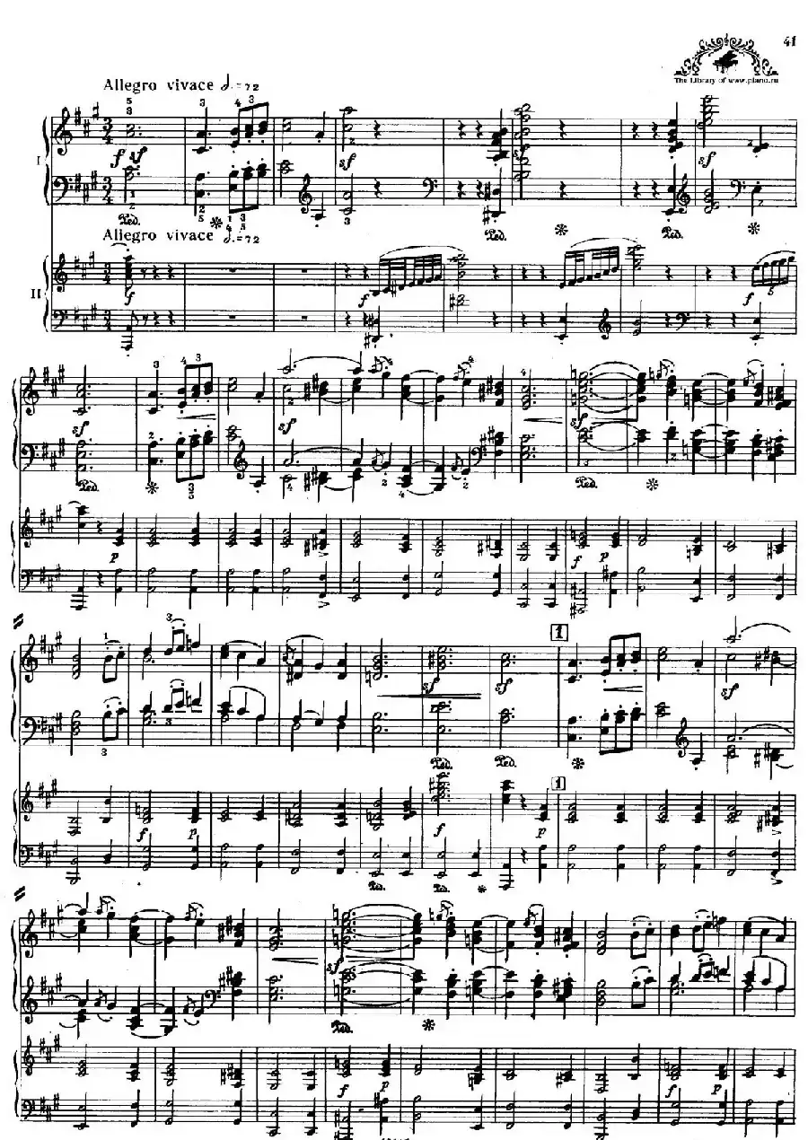 Piano Concerto in a Minor Op.54（a小调钢琴协奏曲·双钢琴）