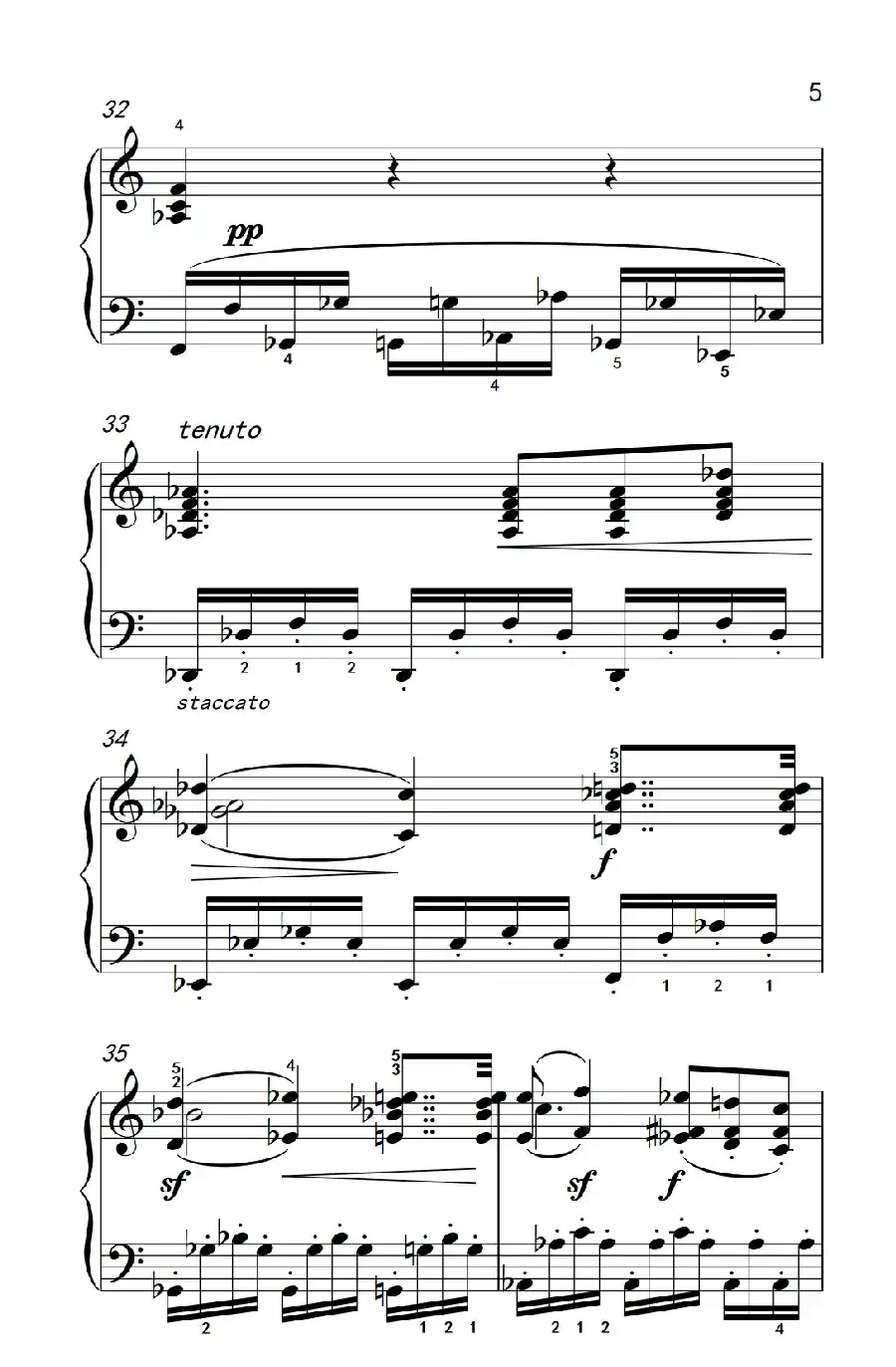 奏鸣曲 Opus 7 第二乐章(贝多芬奏鸣曲集 2)