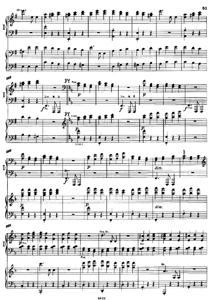 d小调第九交响曲 Op.125（双钢琴P43——52）