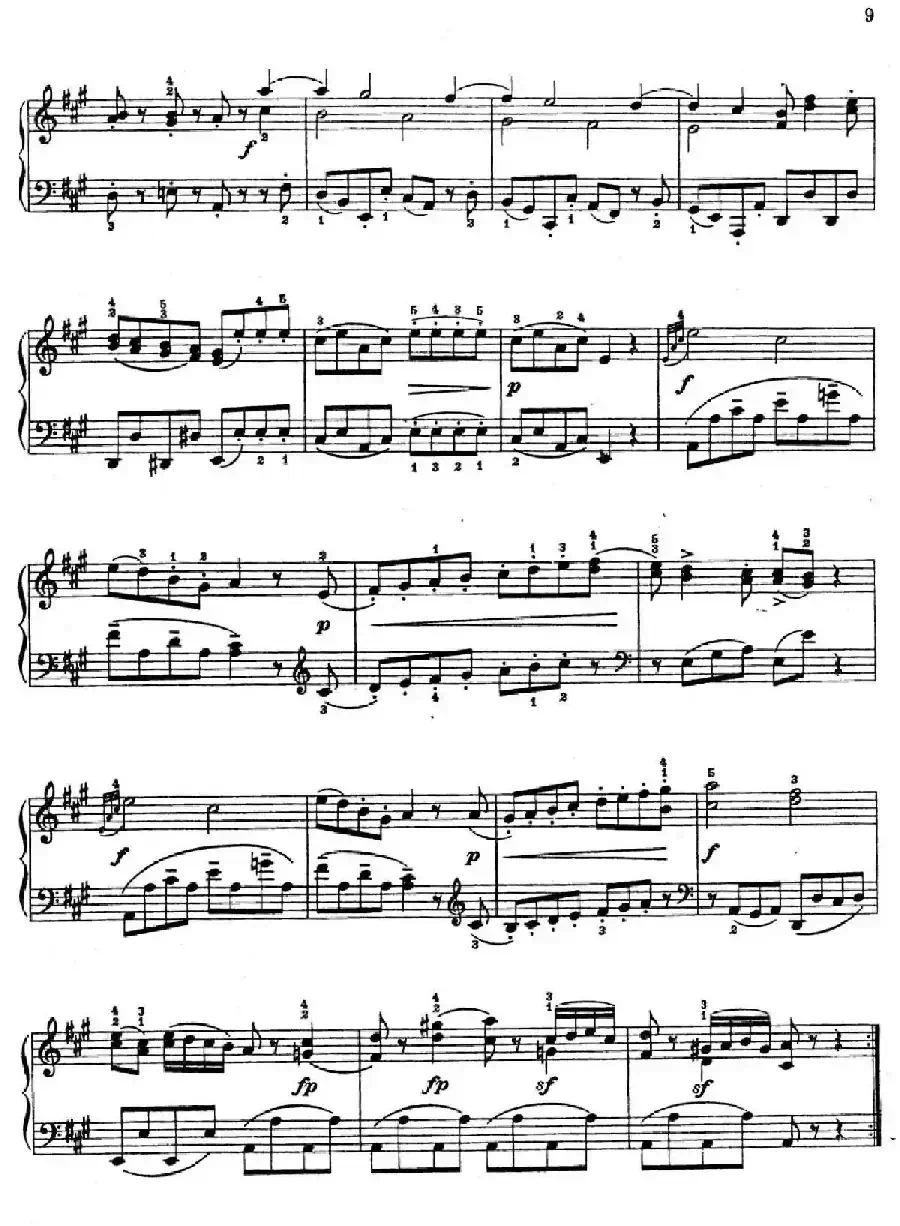 6 Viennese Sonatinas K.439b（6首维也纳小奏鸣曲·Ⅱ）