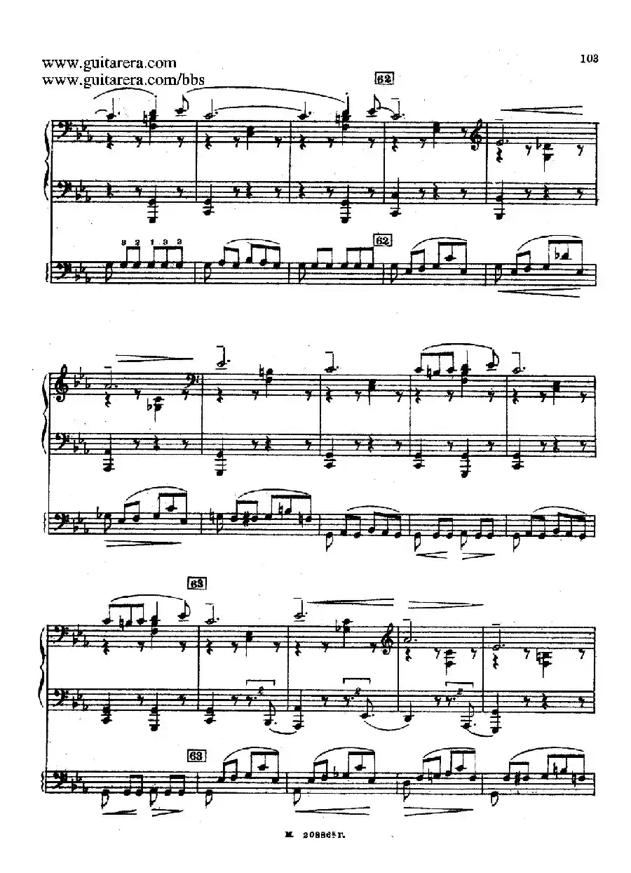 第二双钢琴组曲 Suite for Two Pianos No.2 Op.17（4. 塔兰泰拉舞曲 Tarantella）