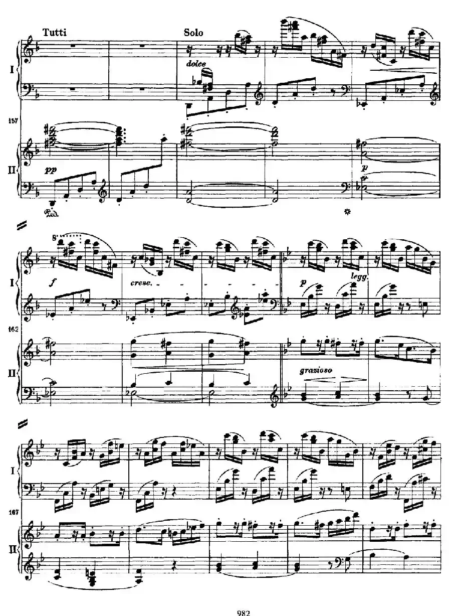 降B大调第二钢琴协奏曲（P81——90）