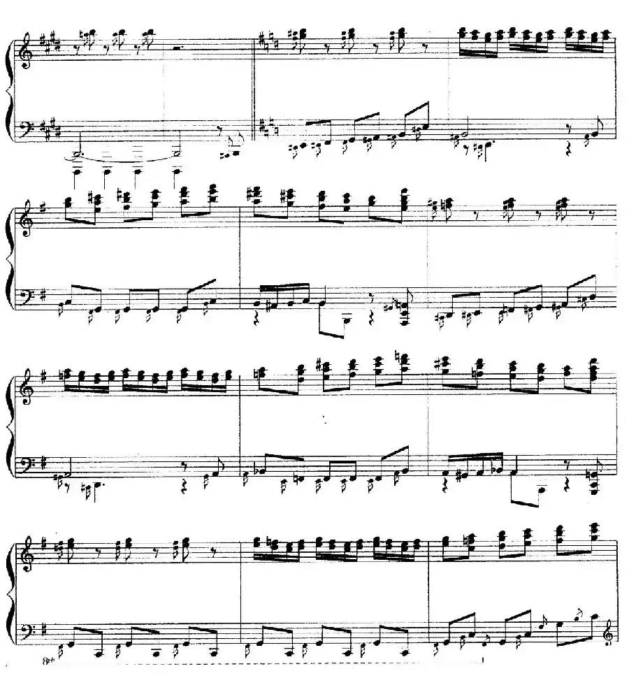 Carmen Variations 12 Pieces（12首卡门主题变奏曲·6）