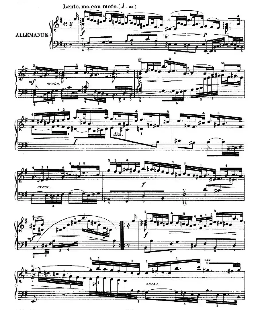 Six Partitas BWV 825-830（6首帕蒂塔·6）