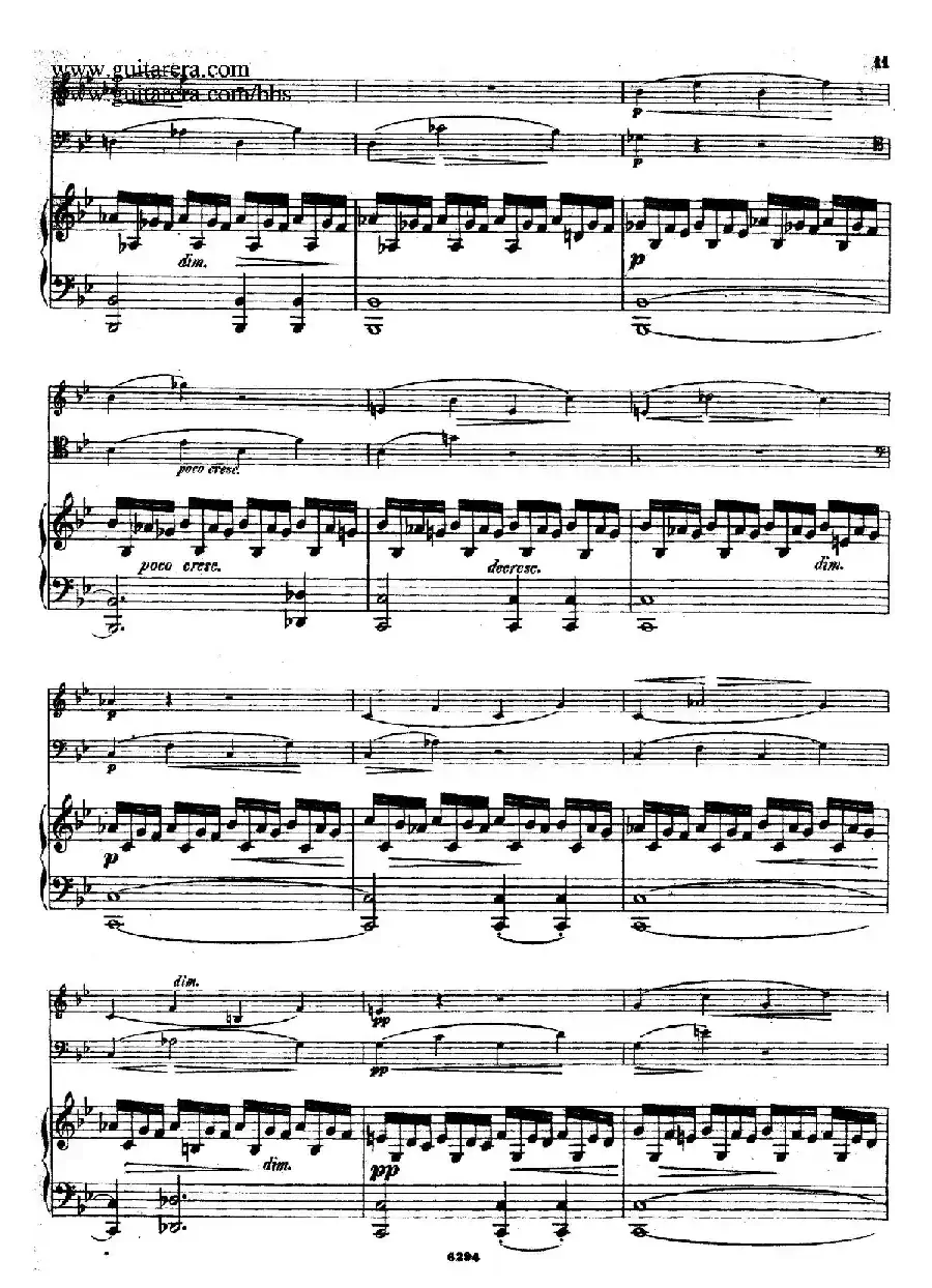Piano Trio in g Minor Op.8（g小调钢琴三重奏）