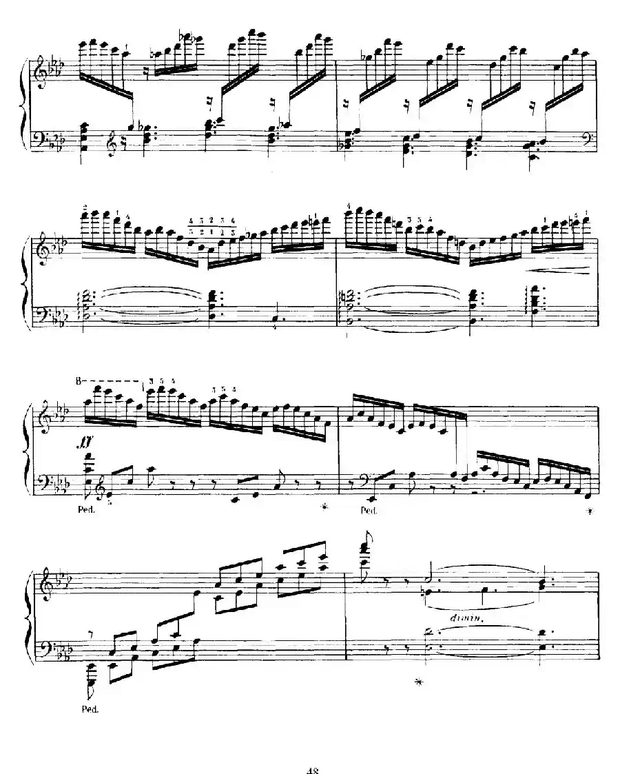 15 Etudes de Vortuosite Op.72（15首辉煌练习曲·11）
