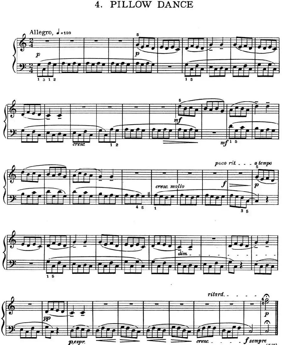 For Children Sz.42（献给孩子们·4）