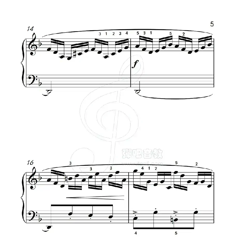 练习曲 18(克拉莫钢琴练习曲60首)