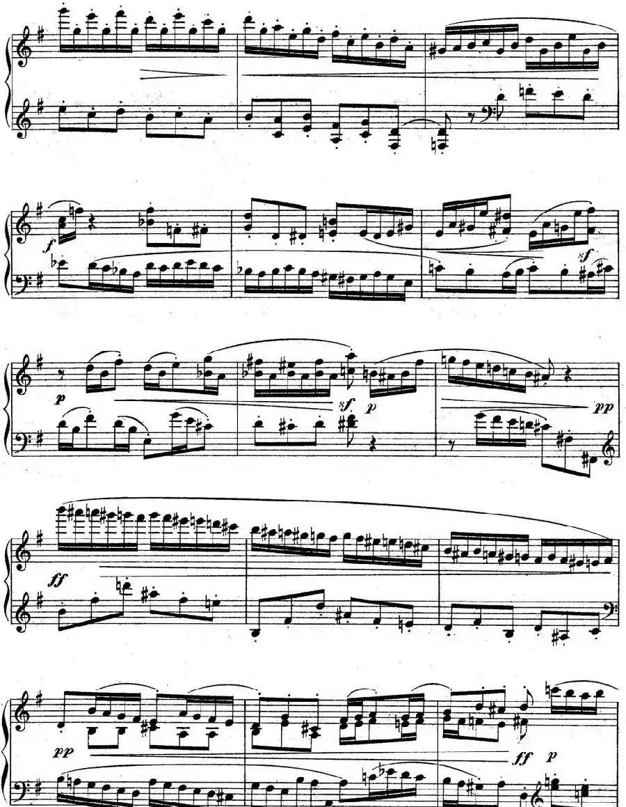 6 Preludes and Fugues Op.99（6首前奏曲与赋格·5）