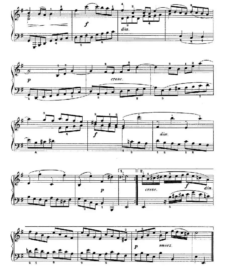 Six Partitas BWV 825-830（6首帕蒂塔·6）