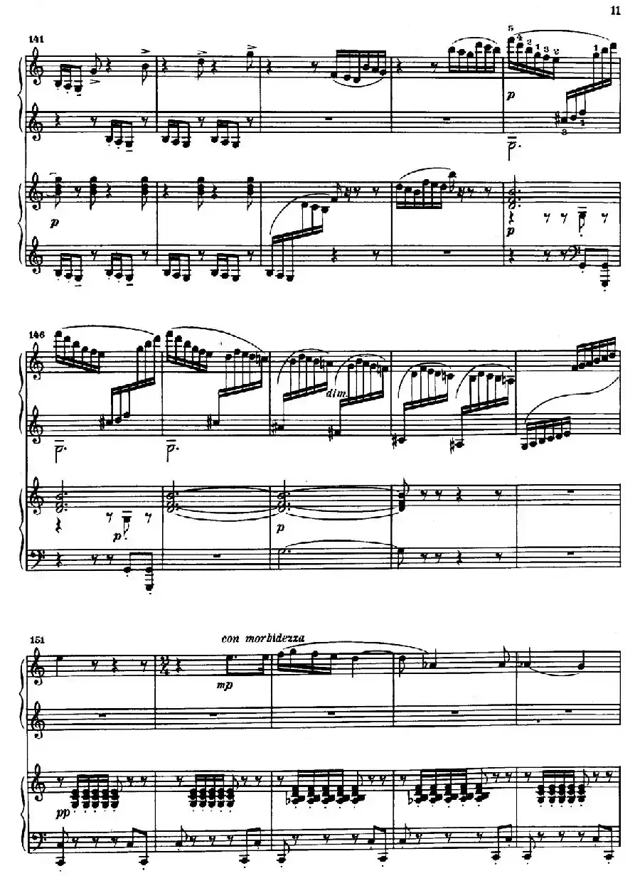 Introduction et Rondo Capriccioso Op.28（引子与随想回旋曲·双钢琴）
