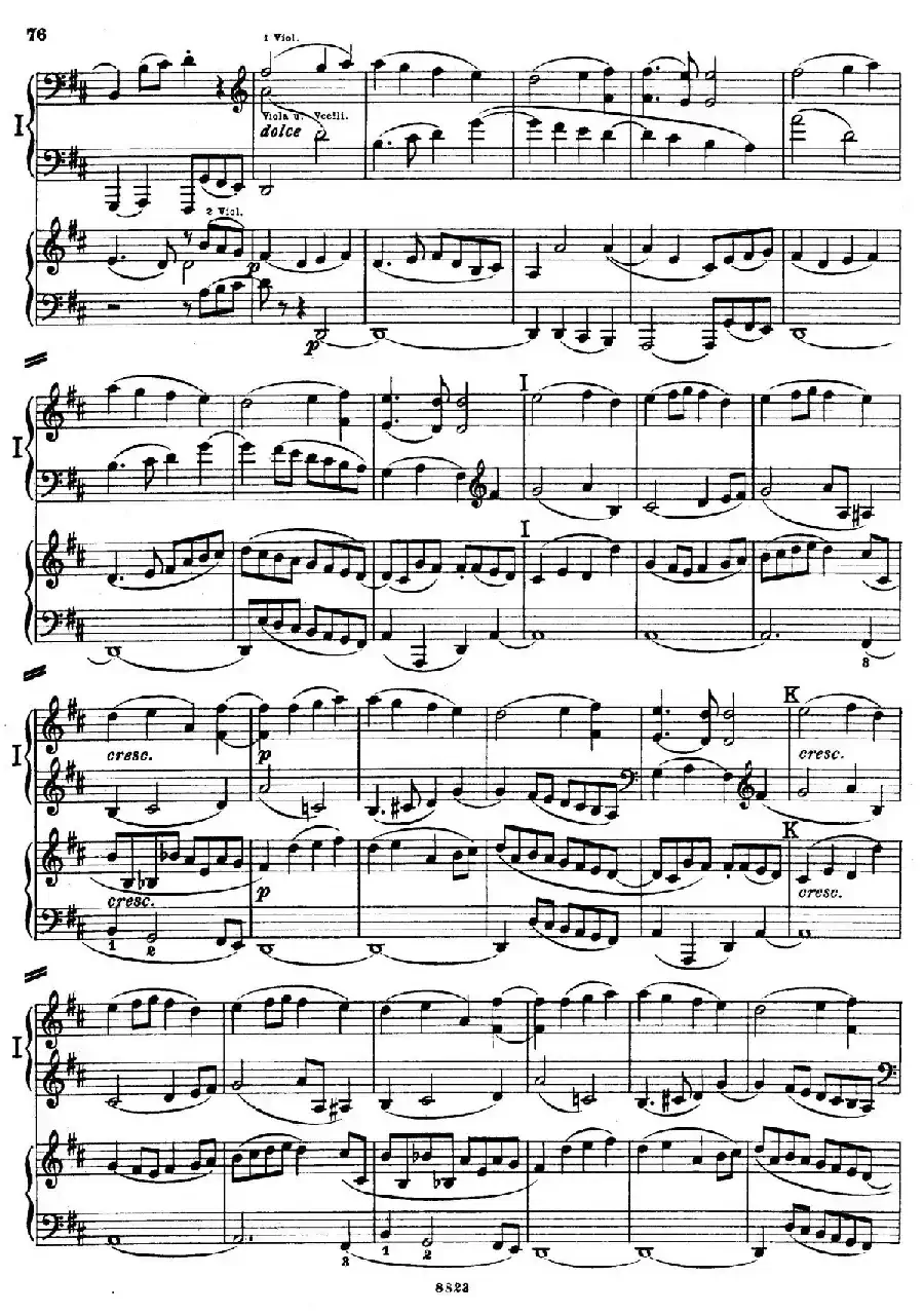 d小调第九交响曲 Op.125（双钢琴P73——82）