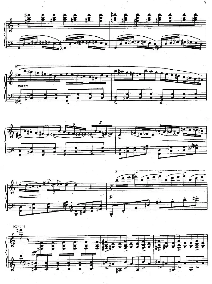 Sabre Dance（马刀舞曲）（索兰改编钢琴独奏版）