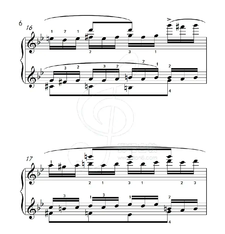 练习曲 50（克拉莫钢琴练习曲60首）