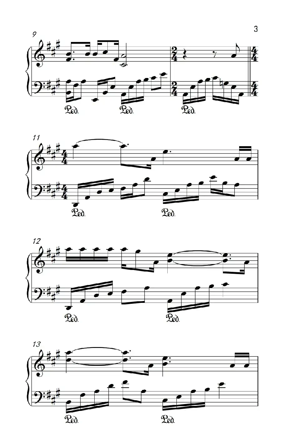 爱的代价（《弹吧音教》制谱版）