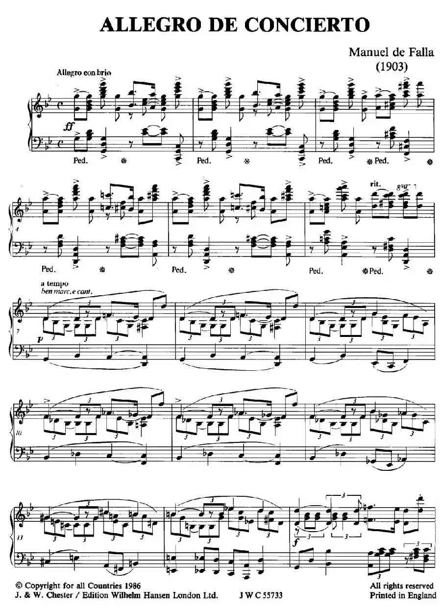 Allegro de Concierto