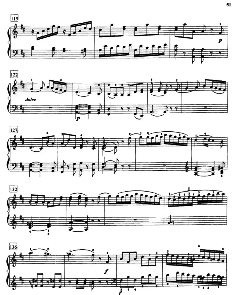 D大调奏鸣曲（K.576）