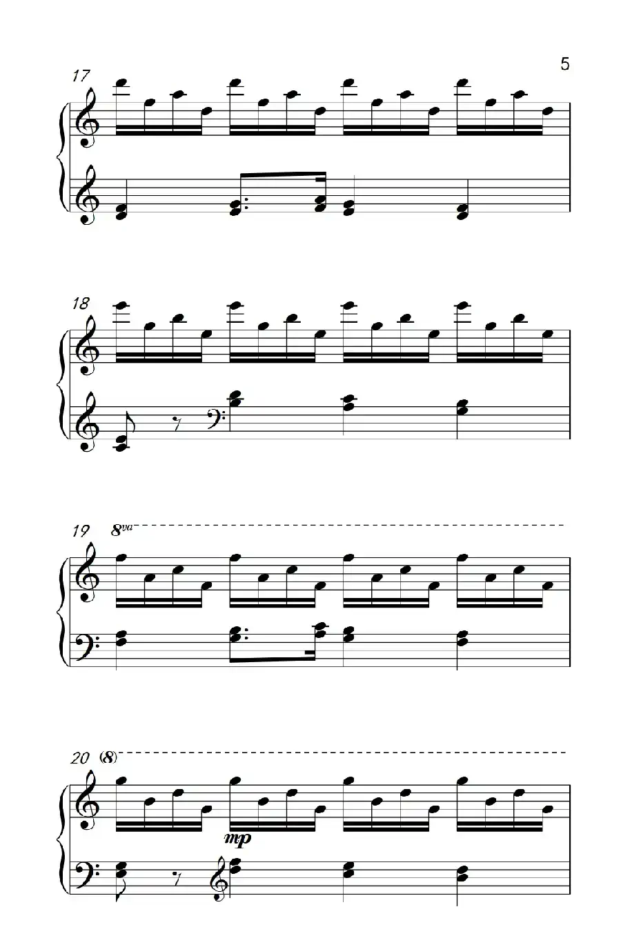 第九级1.前奏曲 Op.12 No.7（中央音乐学院 钢琴（业余）考级教程 7-9级）