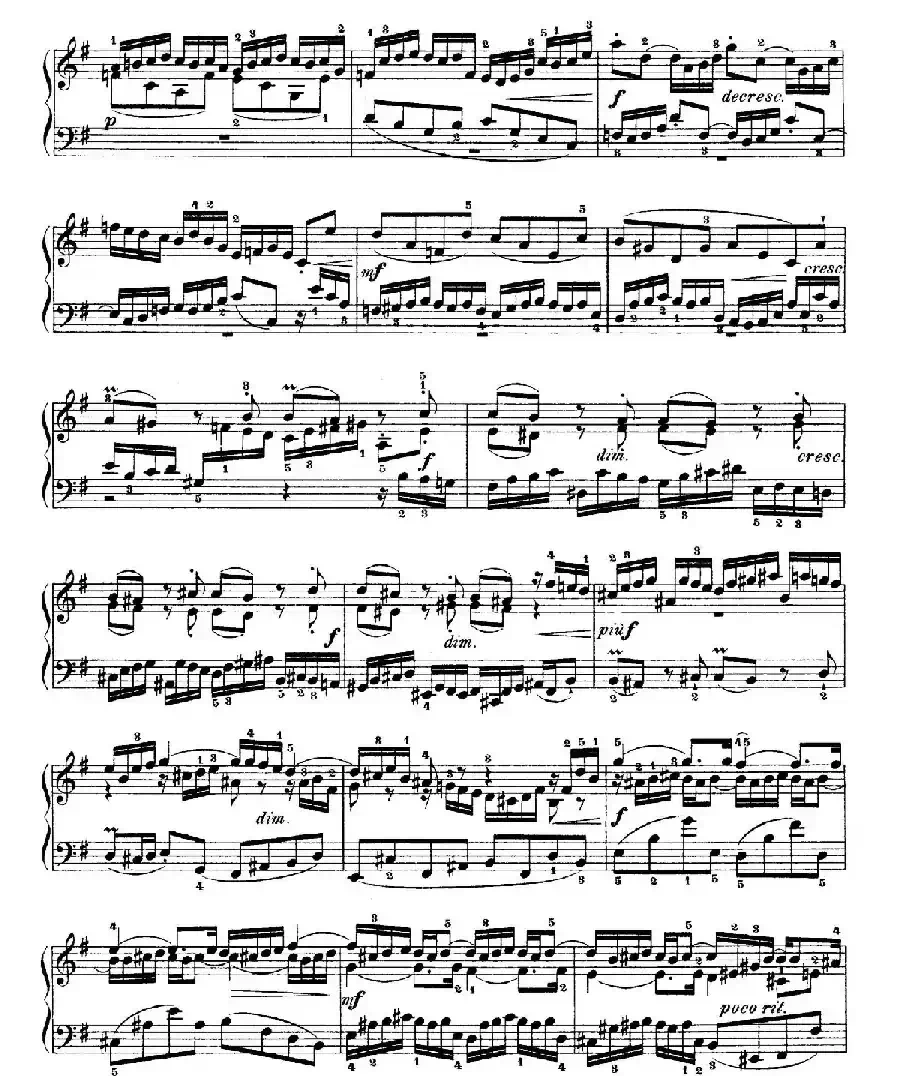 Six Partitas BWV 825-830（6首帕蒂塔·6）