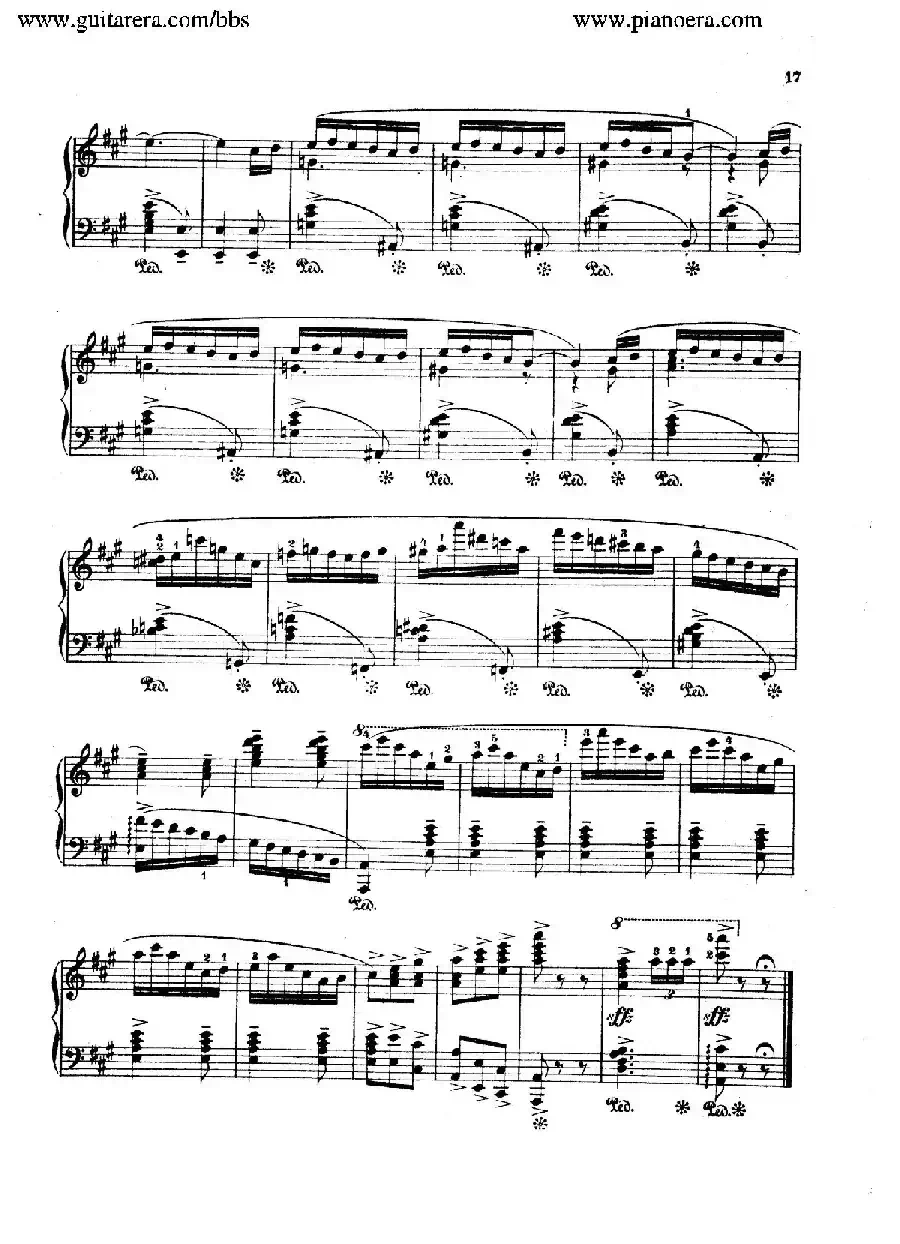 Spanish Dances Op.12（西班牙舞曲·钢琴独奏版）