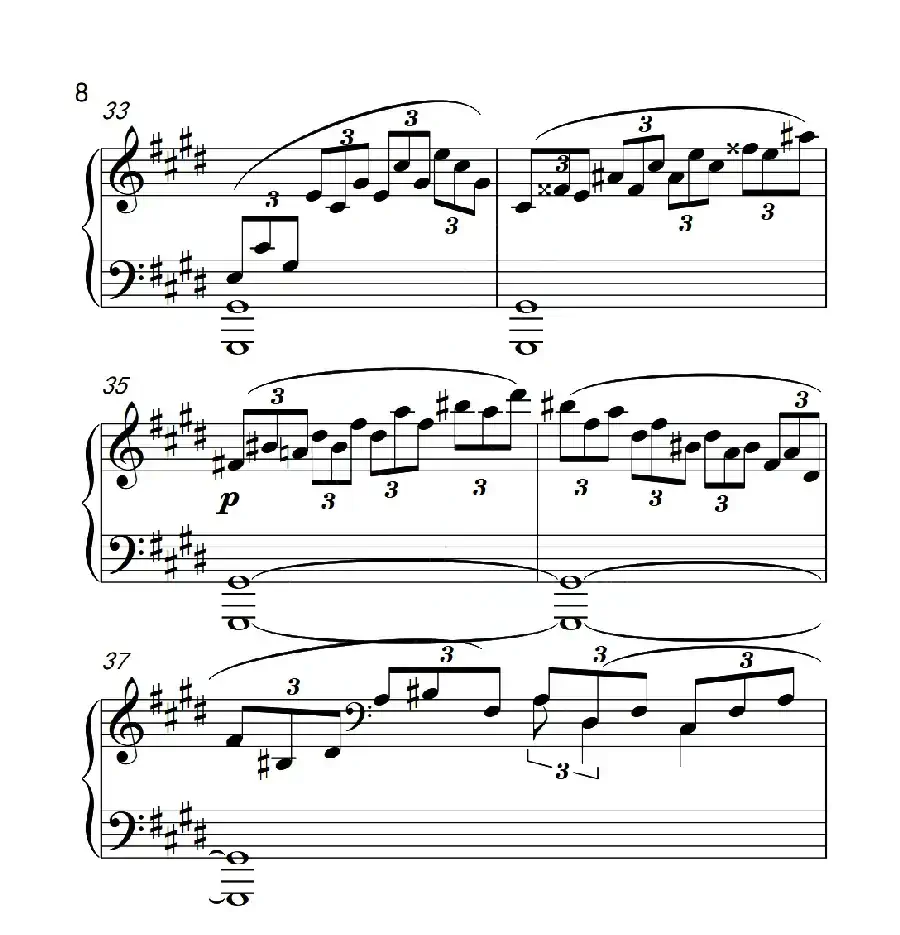 第六级 奏鸣曲(中国音乐学院钢琴考级作品1~6级)