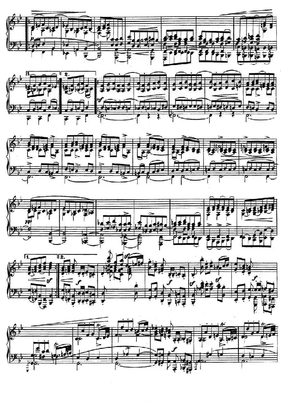 Novelletten Op.21（5）