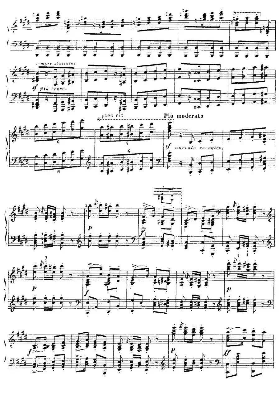 19 Rhapsodies Hongroises S.244  No.1（19首匈牙利狂想曲·第1首）