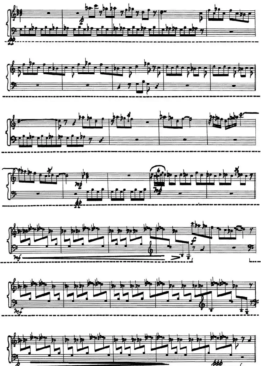 为加料钢琴而作的奏鸣曲与间奏曲（EIRST INTERLUDE）