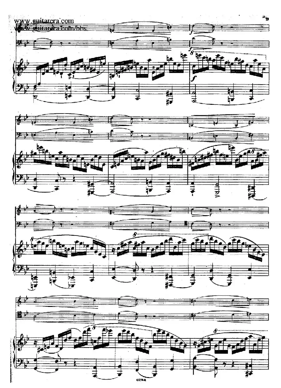 Piano Trio in g Minor Op.8（g小调钢琴三重奏）