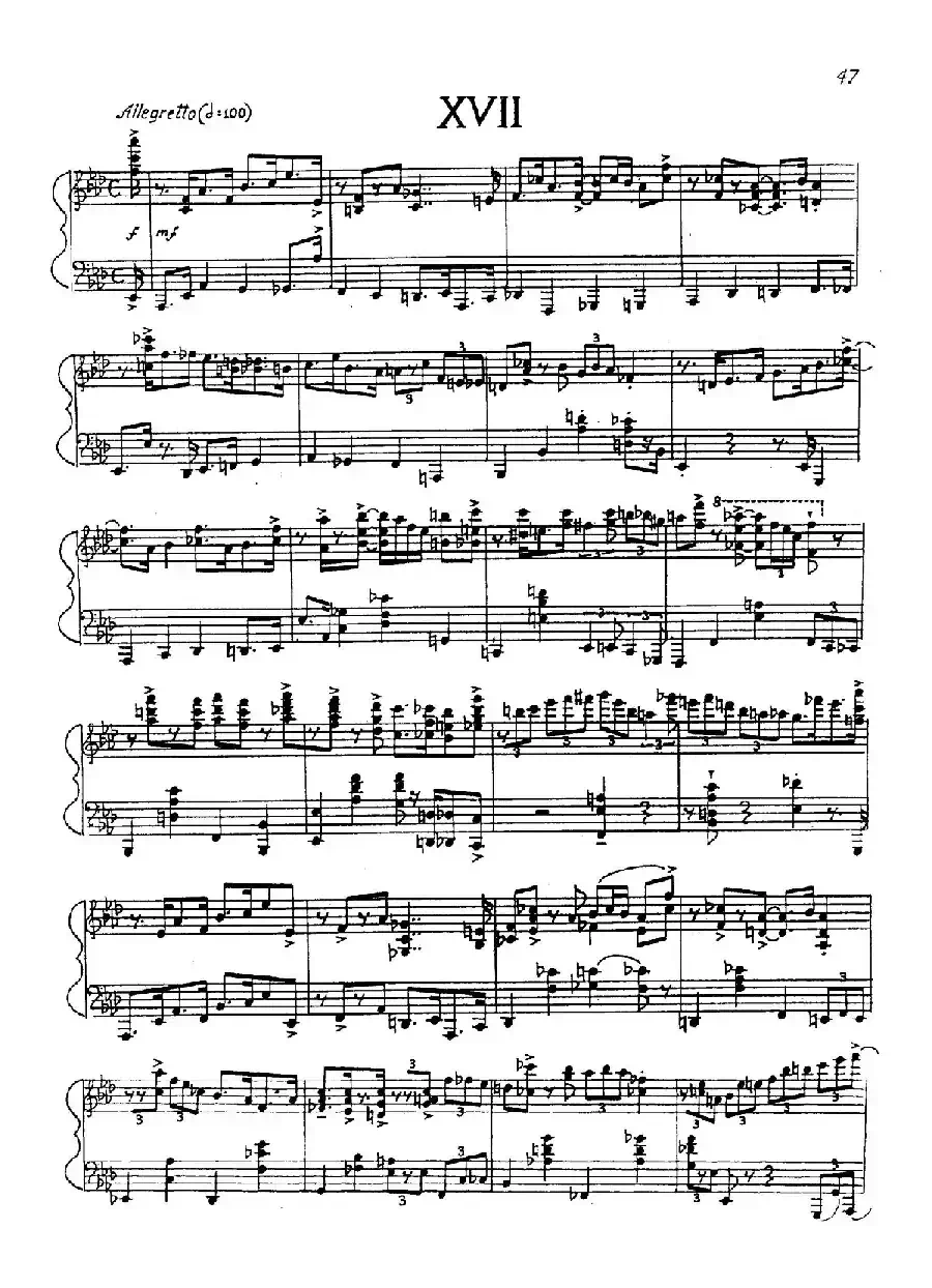 24 Preludes Op.53（24首前奏曲·XVII）