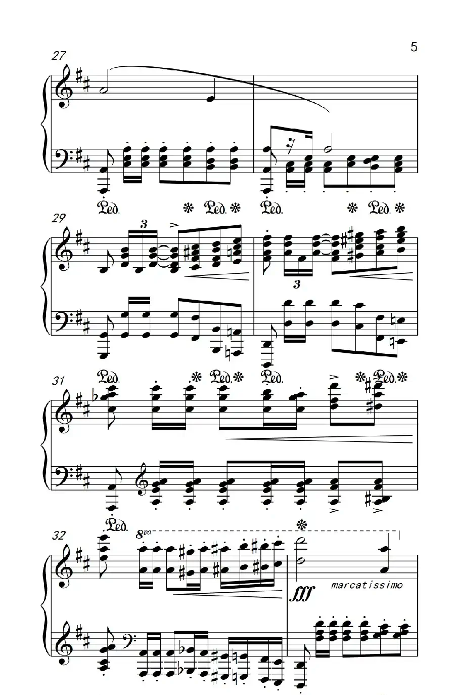 bA大调波兰舞曲