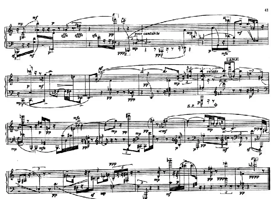 12 Etudes for Piano（博尔科姆12首钢琴练习曲·11）