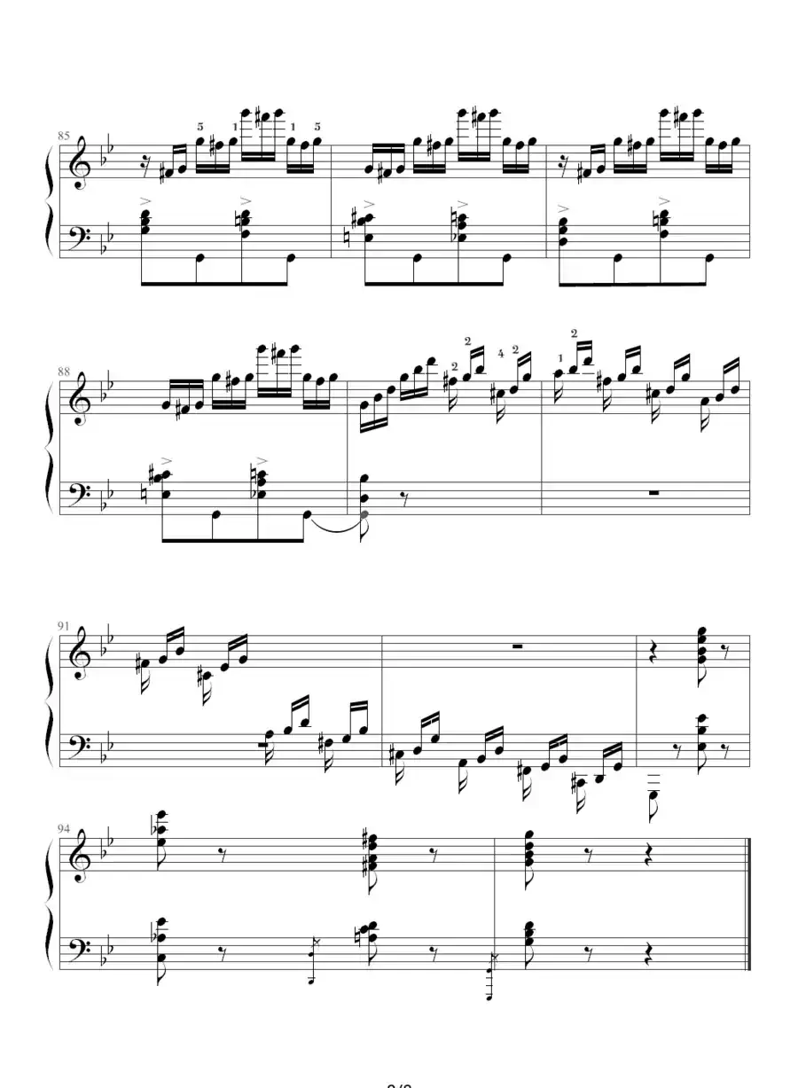 练习曲（Op.72 No.2）