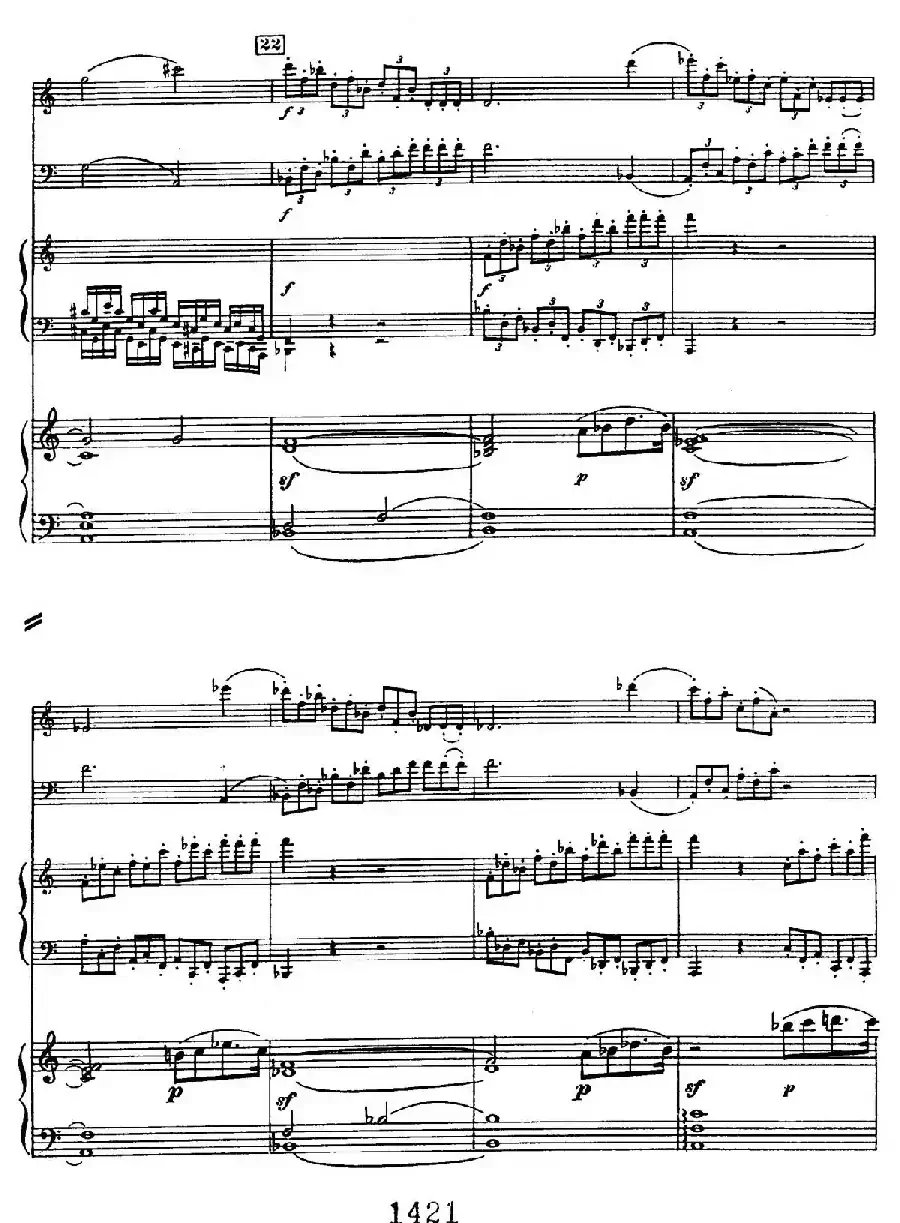 Triple Concerto in C Major Op.56（C大调三重协奏曲·双钢琴·Ⅰ）