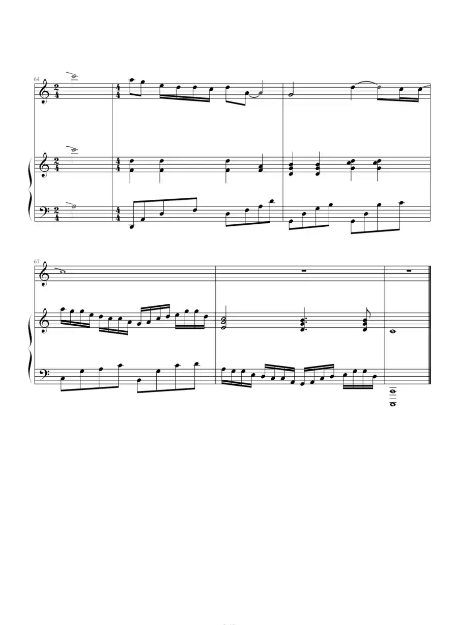 萤火（钢琴伴奏谱）