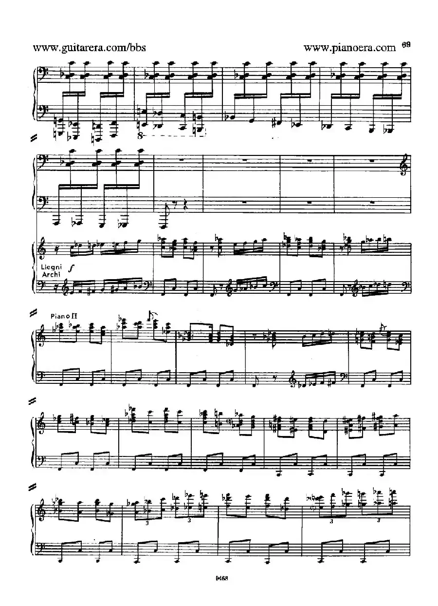 Piano Concerto in D-flat Major Op.37（降D大调钢琴协奏曲·Ⅲ·双钢琴）