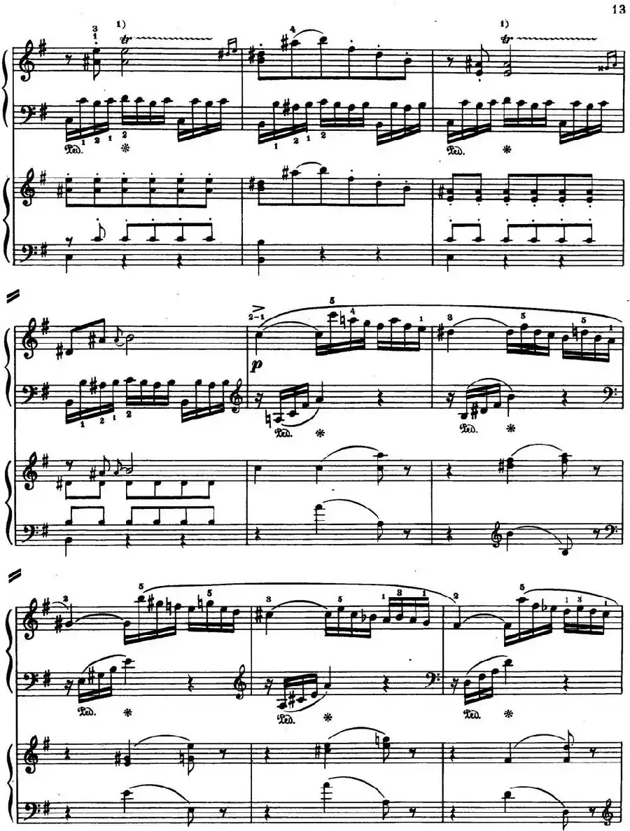 二十八部钢琴协奏曲 No.4