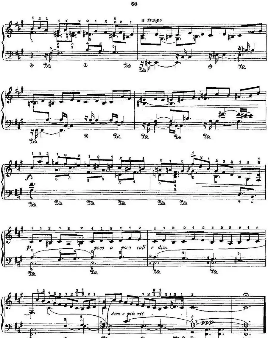 53首改编练习曲（No.28A）