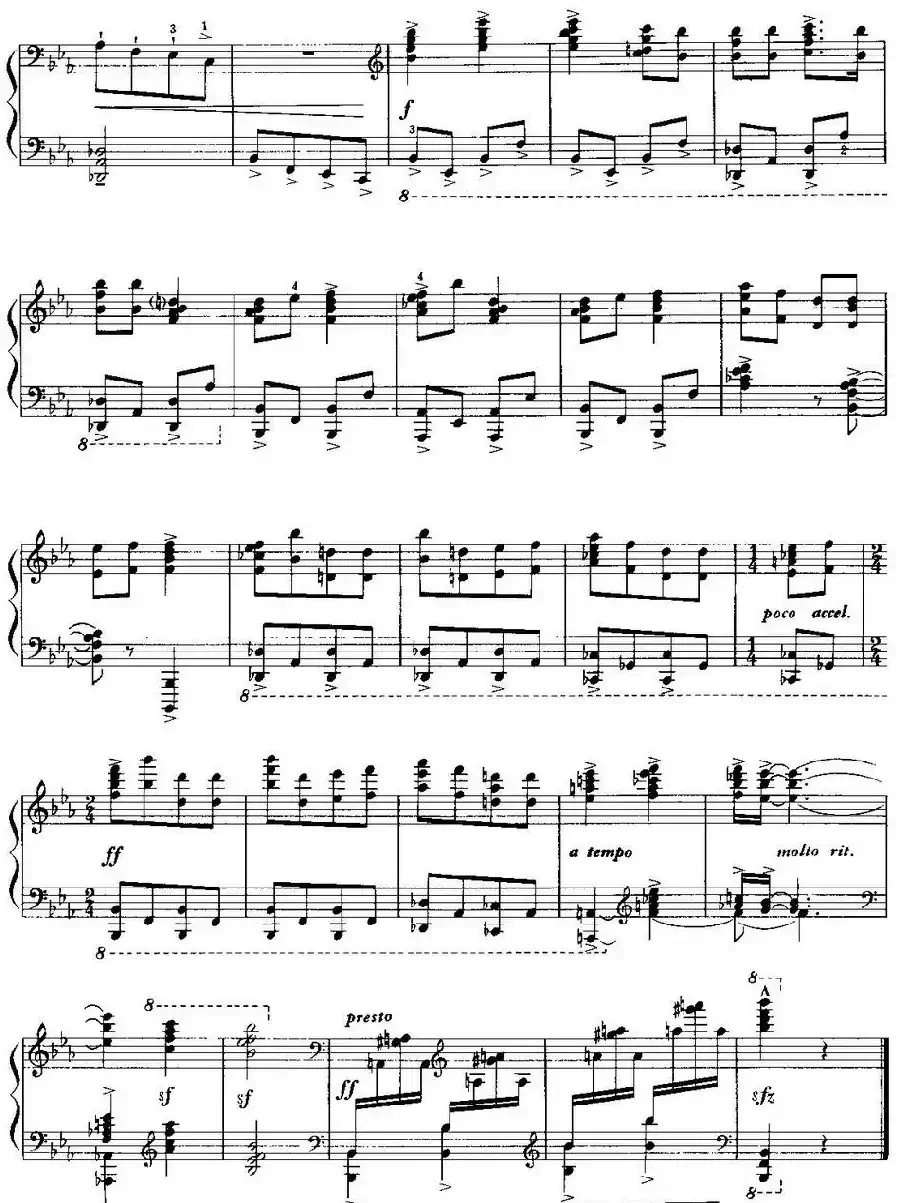 中国钢琴名曲30首：猜调（储望华作曲版）