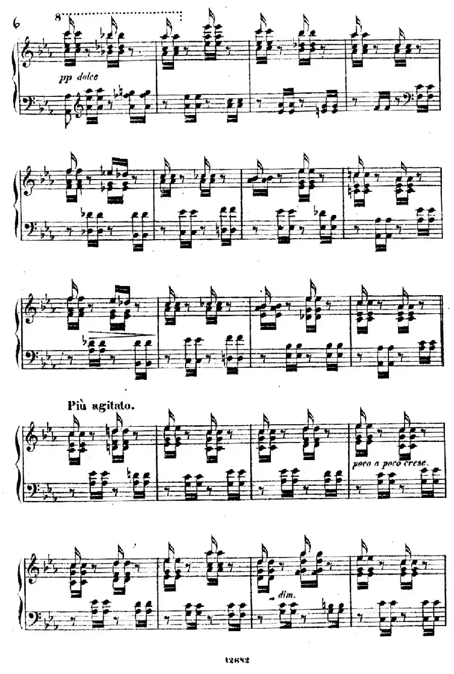 Douze Etudes de Salon Op.5（12首沙龙练习曲·1）