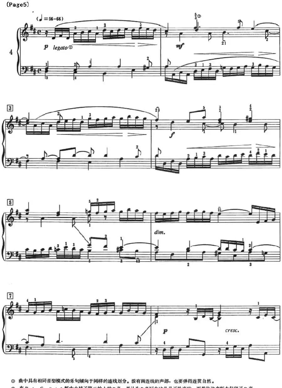 巴赫小前奏曲（NO.1-NO.4）