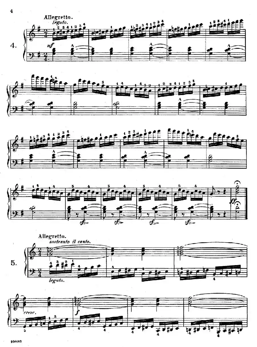 Etudes Enfantines Op.37（儿童钢琴练习曲 第1——6首）