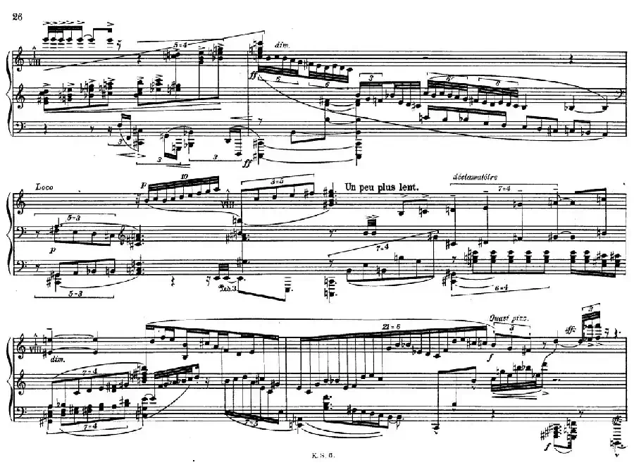 Piano Sonata No.2（第二钢琴奏鸣曲）（P33——42）
