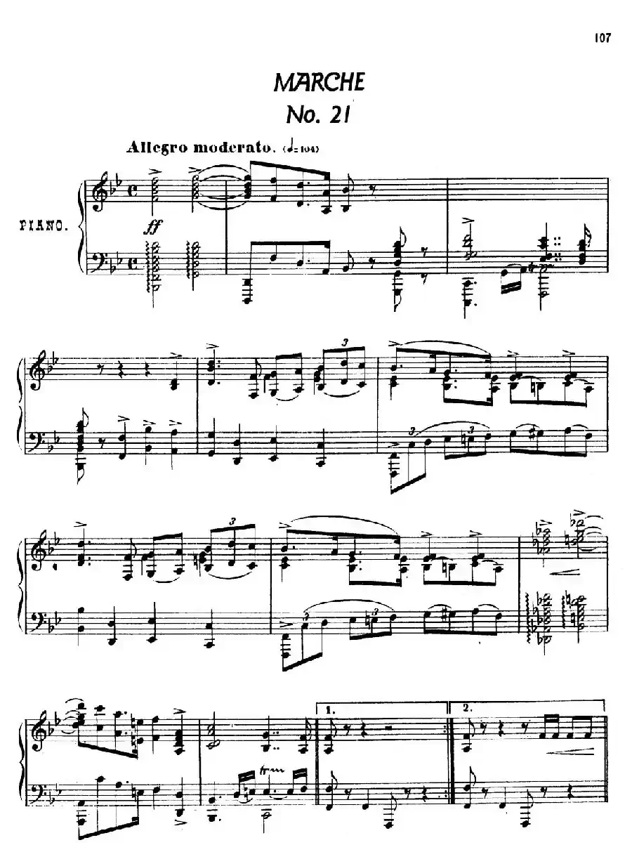 24 Characteristic Pieces Op.36（24首性格小品·21）