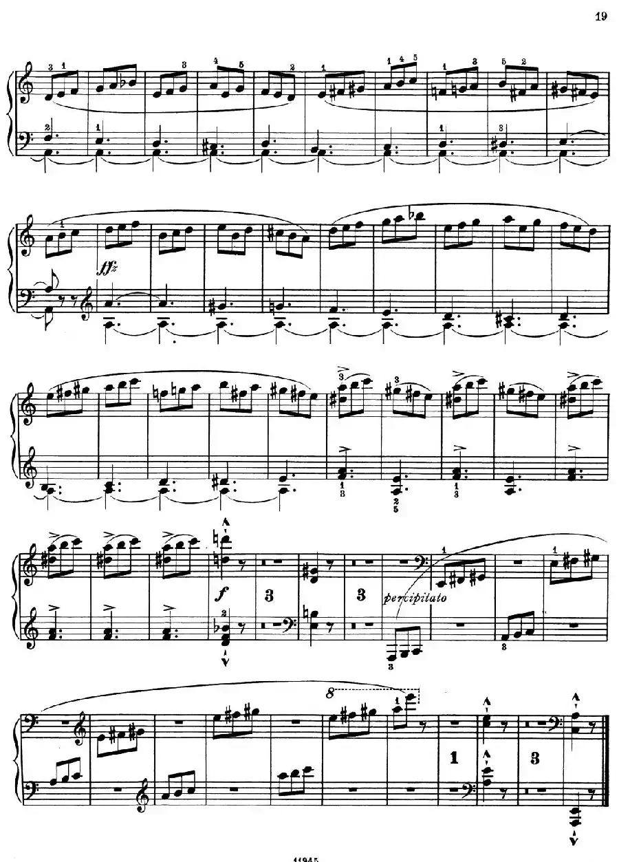 a小调第一组曲 Op.69（5、FUGA）