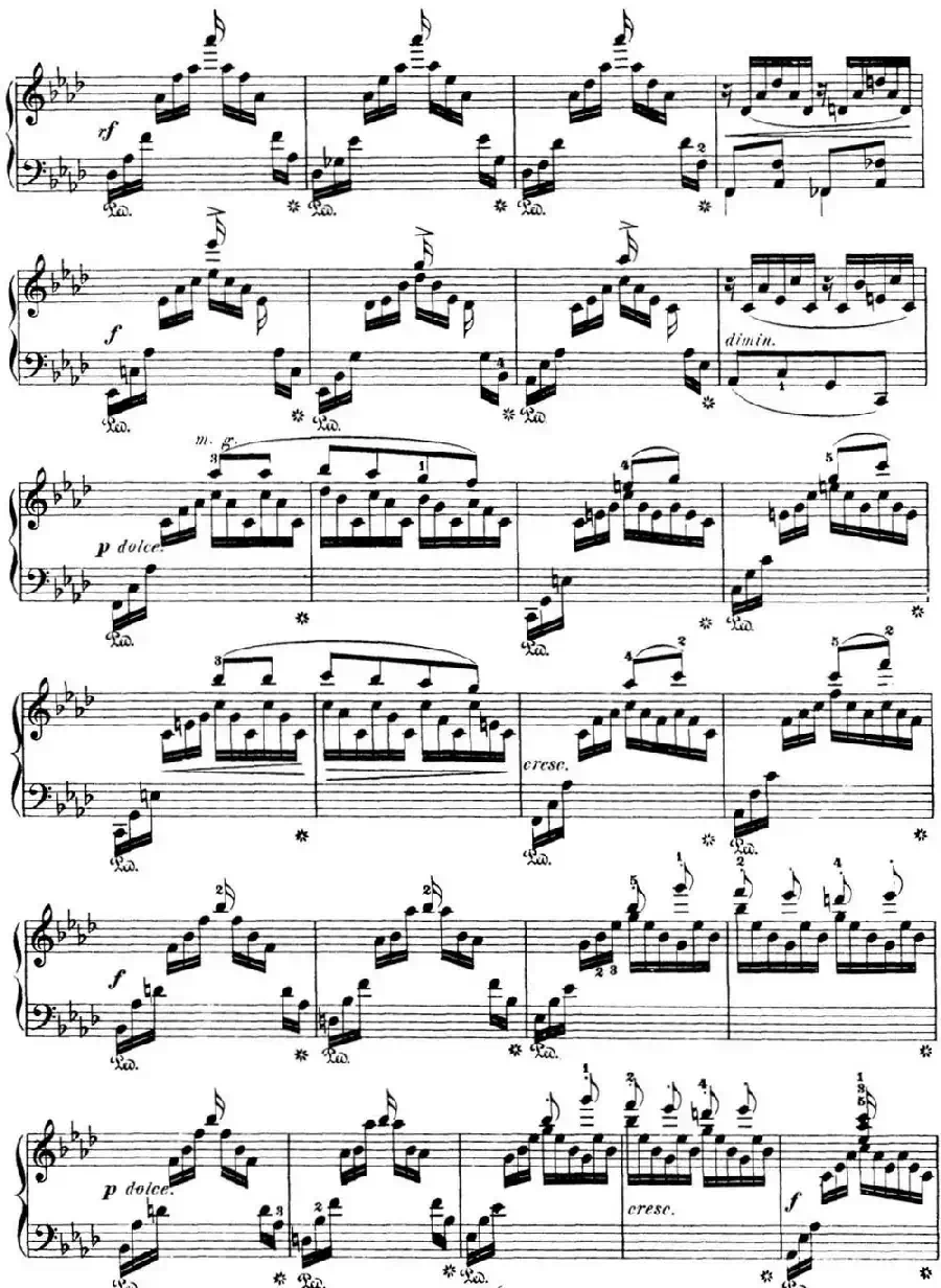 50首车尔尼Op.740钢琴手指灵巧技术练习曲（NO.18）