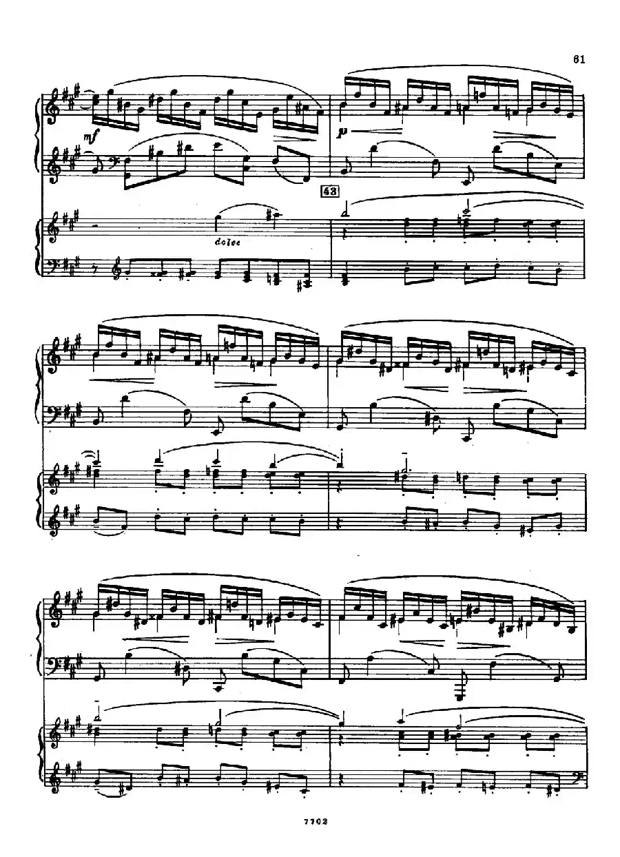 升f小调第一钢琴协奏曲 Op.1（双钢琴版）