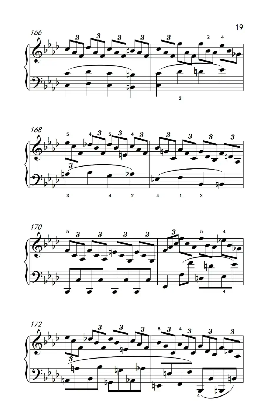 奏鸣曲 Opus 2 Nr.1 第四乐章(贝多芬奏鸣曲集 1)